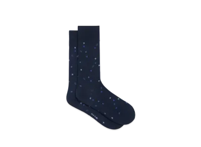 Paul Smith Rabbit / Star Socks "Navy"