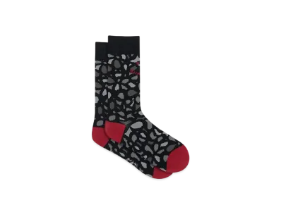 Paul Smith Happy Floral Camo Casual Socks "Black"