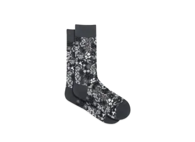 Paul Smith Pencil Floral Socks "DarkGray"