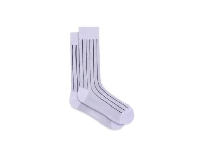 Paul Smith Pinstripe Socks "Lavender"