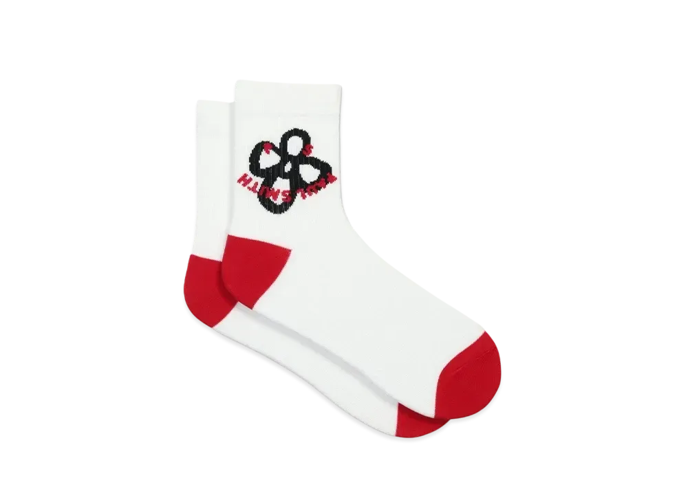 Paul Smith Happy Floral Socks "White"