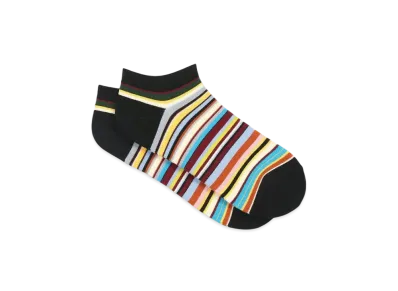 Paul Smith Signature Striped Short Socks "Multi"