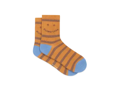 Paul Smith Happy Striped Socks "Musterd"
