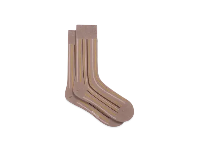 Paul Smith Gradient Striped Socks "Beige"