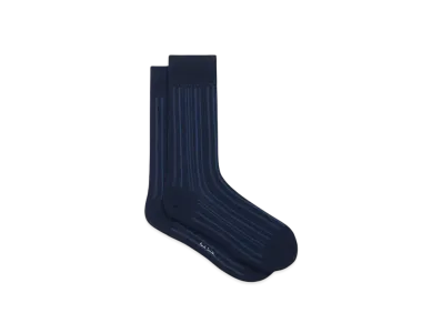 Paul Smith Gradient Striped Socks "Navy"