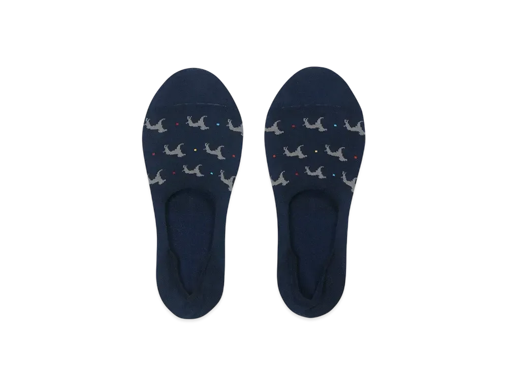 Paul Smith Dog Shoes In Socks "Navy"