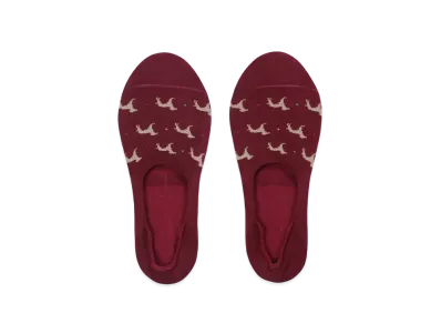 Paul Smith Dog Shoes In Socks "DarkRed"