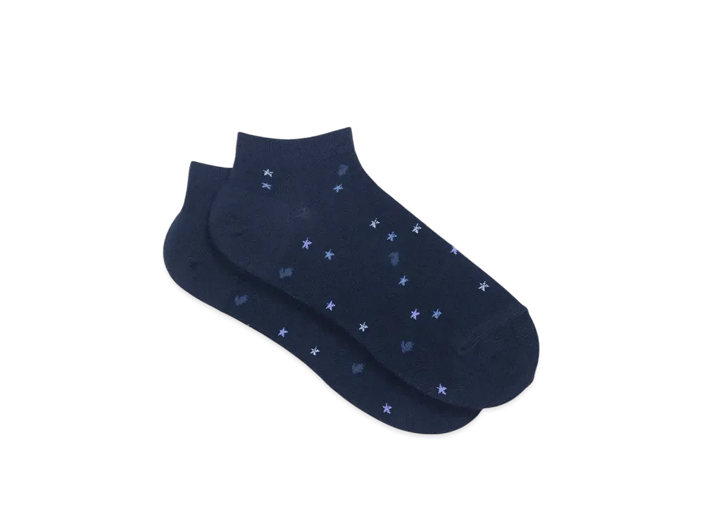 Paul Smith Rabbit / Star Short Socks "Navy"