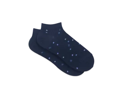 Paul Smith Rabbit / Star Short Socks "Navy"