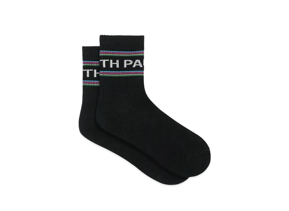 Paul Smith Sports Stripe Line Logo Socks "Black"