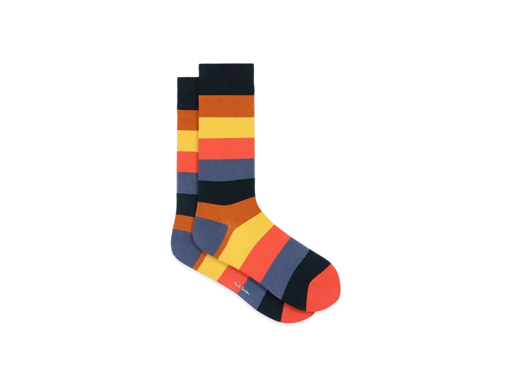 Paul Smith Artist Stripe Socks "Multi"