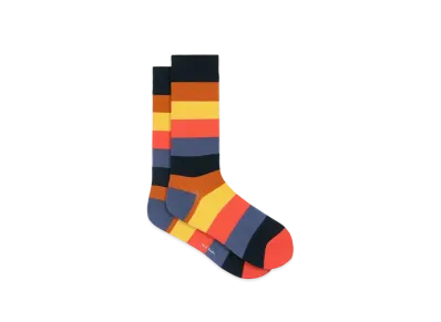 Paul Smith Artist Stripe Socks "Multi"
