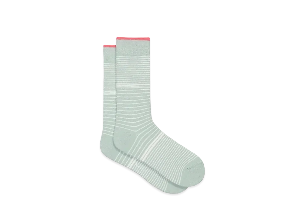 Paul Smith Gradation Border Socks "LightGreen"
