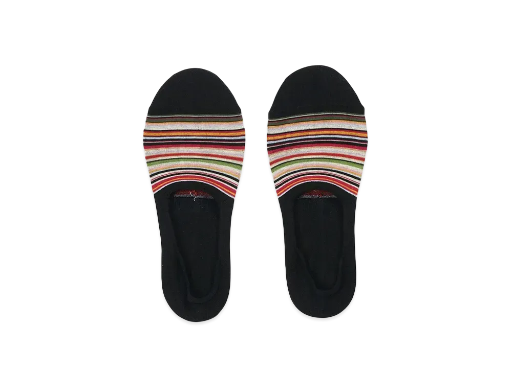 Paul Smith Signature Stripe Shoe-In Socks "Black"