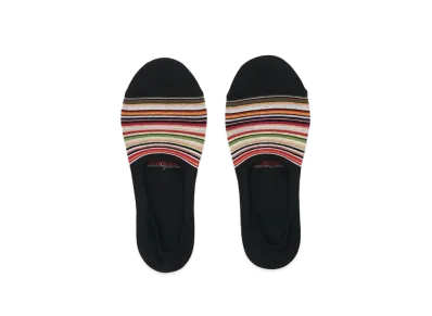Paul Smith Signature Stripe Shoe-In Socks "Black"