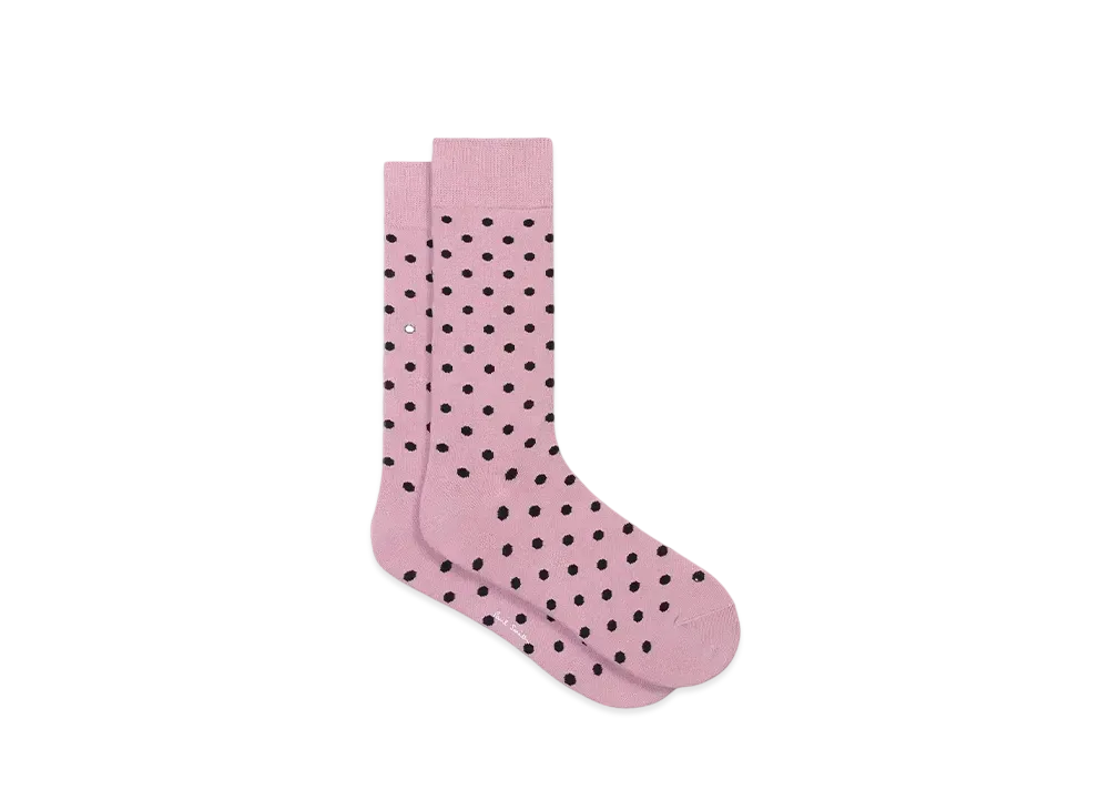 Paul Smith Polka Dot Socks "Pink"