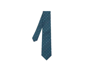 Paul Smith Pastel Dot Tie "DrakGreen"