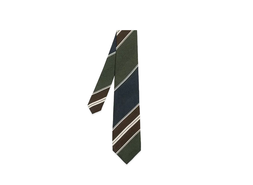 Paul Smith Contrast Regimental Tie "AthreC"