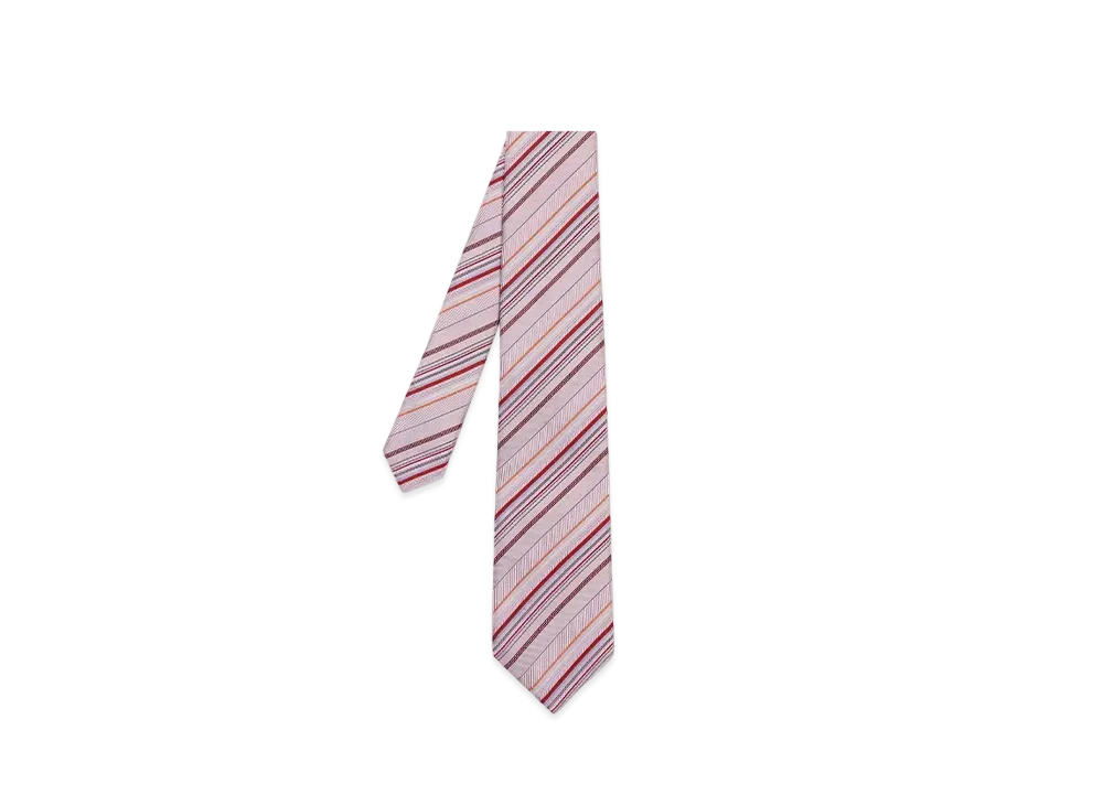 Paul Smith Multicolor Regimental Tie "LightPink"