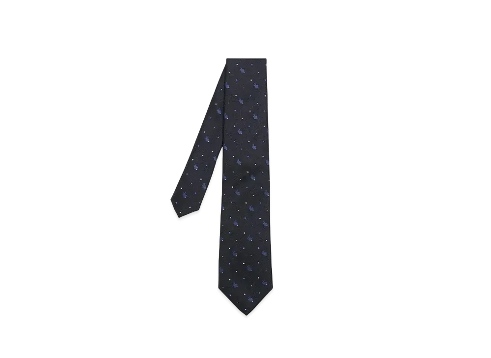 Paul Smith Rabbit / Dot Tie "Navy"