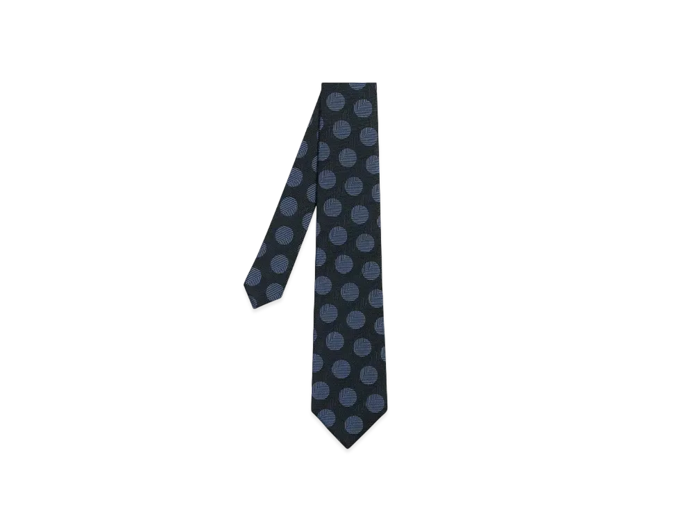 Paul Smith Coin Dot Tie "DarkOlive"