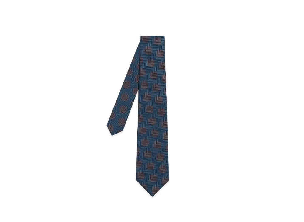 Paul Smith Coin Dot Tie "Blue"