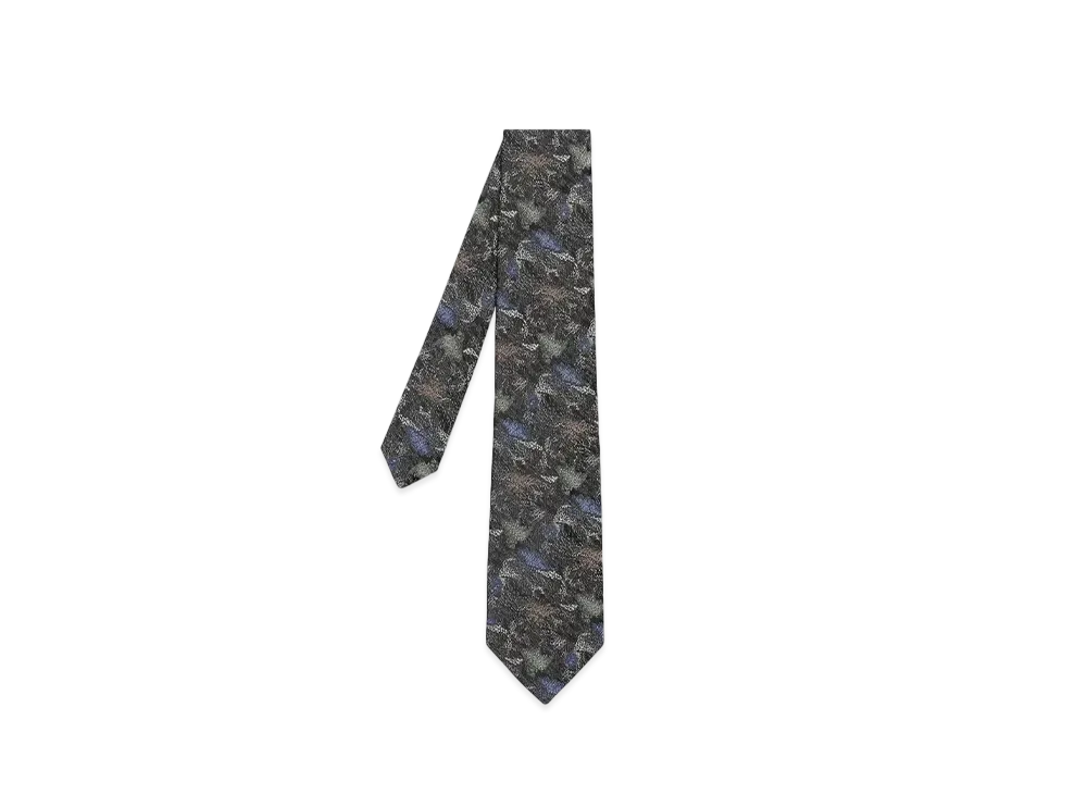 Paul Smith Painted Jacquard Tie "LightBeige"