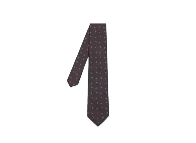 Paul Smith Double Square Tie "DarkBrown"