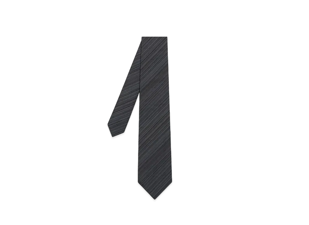 Paul Smith Signature Stripe Tie "Black"