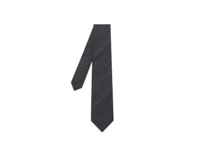 Paul Smith Signature Stripe Tie "Black"