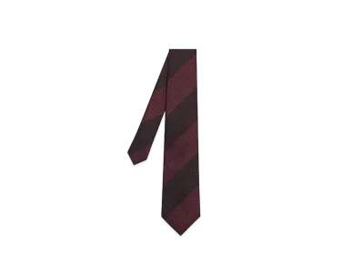 Paul Smith Layering Pattern Tie "DarkRed"