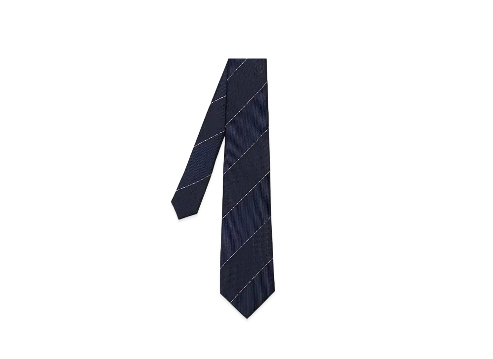 Paul Smith Multicolor Code Regimental Tie "Navy"