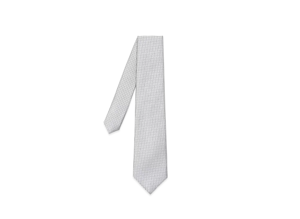 Paul Smith Silver Pattern Tie "AtherB"