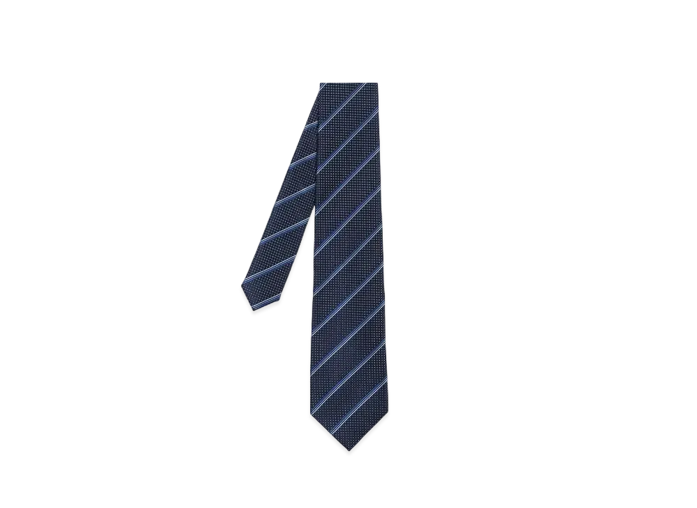 Paul Smith Three Stripe Regimental Tie "Navy"