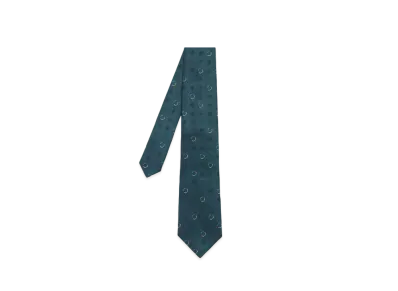 Paul Smith Multi-Colored Tie "DarkGreen"
