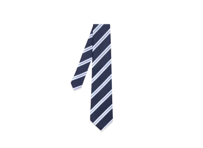 Paul Smith Classic Striped Tie "Navy"
