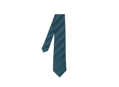 Paul Smith Pin Dot Regimental Tie "DarkGreen"