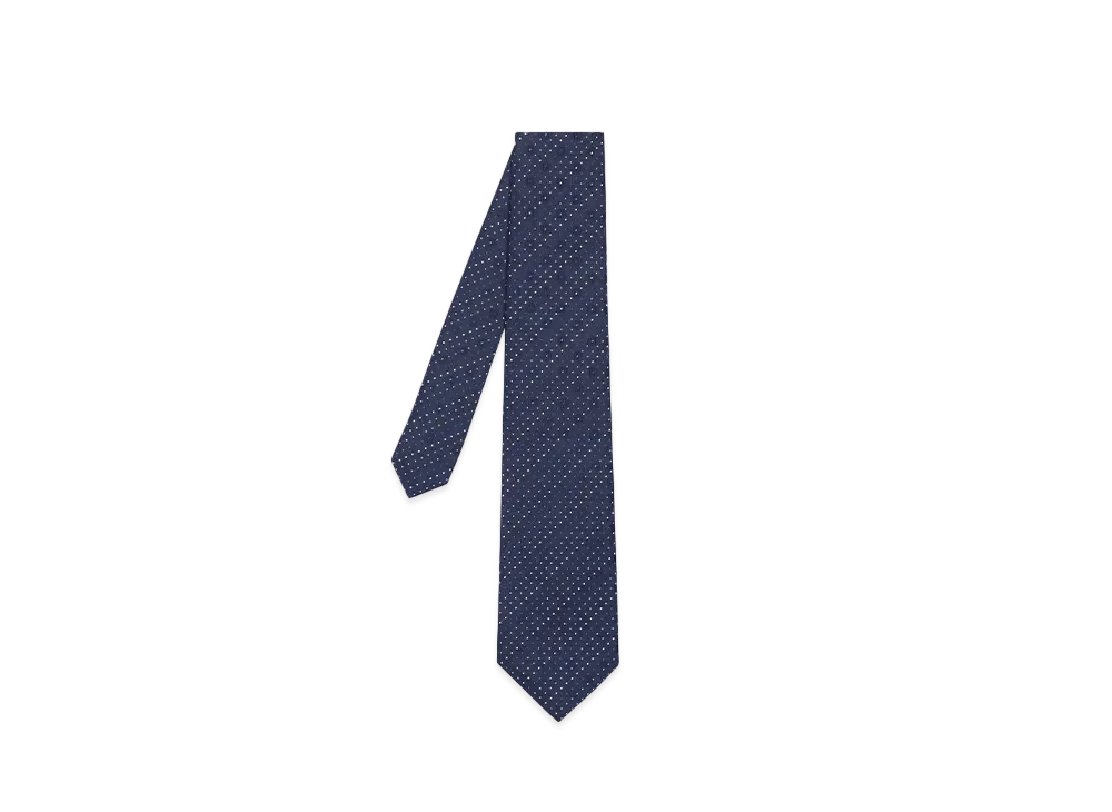 Paul Smith Gradient Dot Tie "Navy"