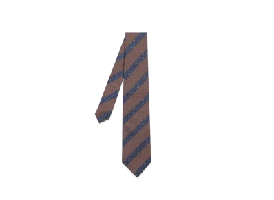 Paul Smith Jacquard Regimental Tie "Brown"