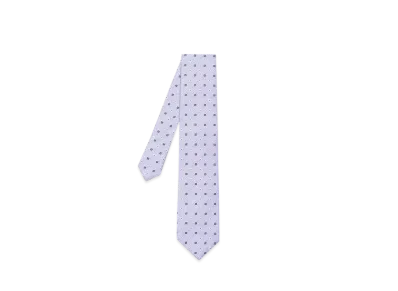 Paul Smith Contrast Floral Tie "LightBlue"