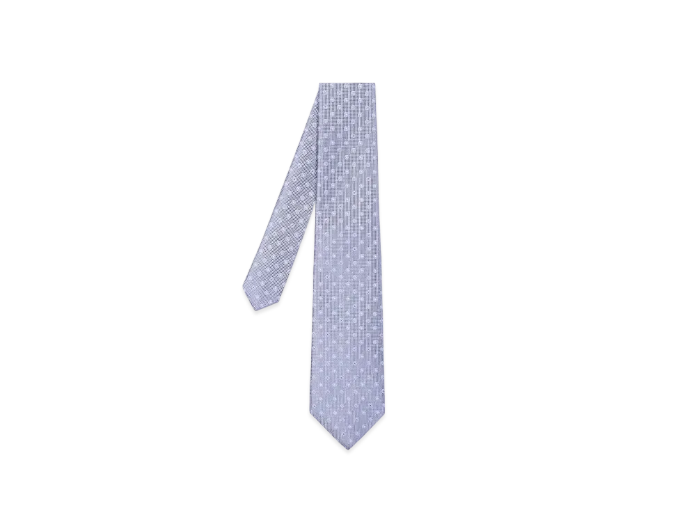 Paul Smith Color Point Flower Tie "LightBlue"
