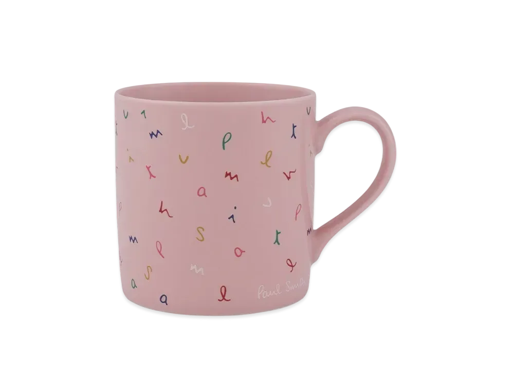 Paul Smith Random Logo Mug "LightPink"