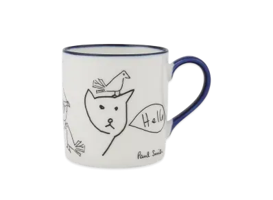 Paul Smith Original Print Mug "White"