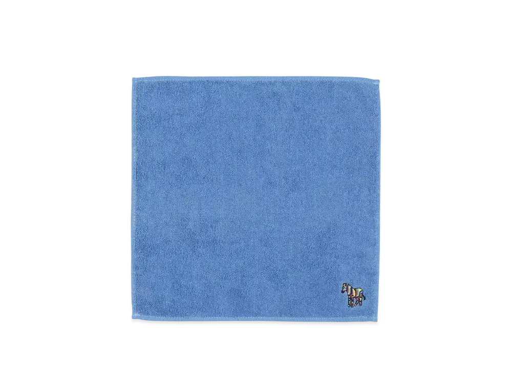 Paul Smith Multicolor Zebra Towel Handkerchief "LightBlue"