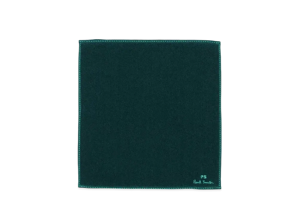 Paul Smith Towel Handkerchief "DarkGreen"