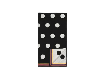 Paul Smith Artist Stripes / Spots Beach Towel "Black"