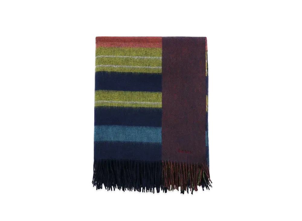Paul Smith Faded Edge Blanket "Multi"