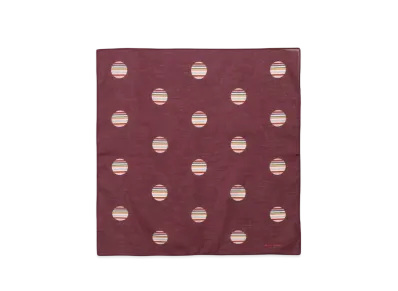 Paul Smith Signature Spots Handkerchief "DarkRed"