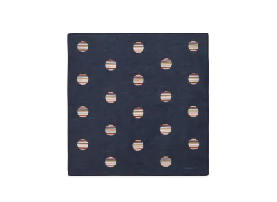 Paul Smith Signature Spots Handkerchief "Navy"