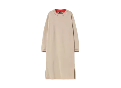 Paul Smith Womens Accent Color Knit Dress "Beige"